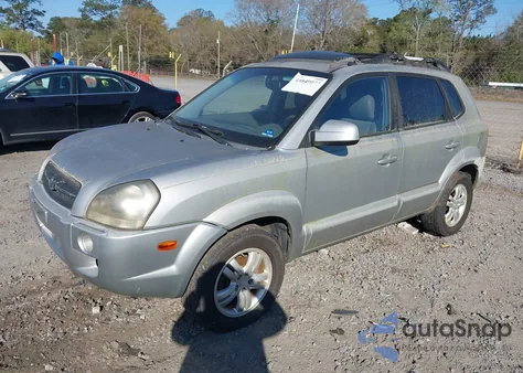 2007 Hyundai Tucson Limited/Se from USA, damaged, VIN KM8JN12D77U581149